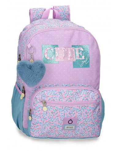 MOCHILA 44CM.2C.ENSO CUTE GIRL